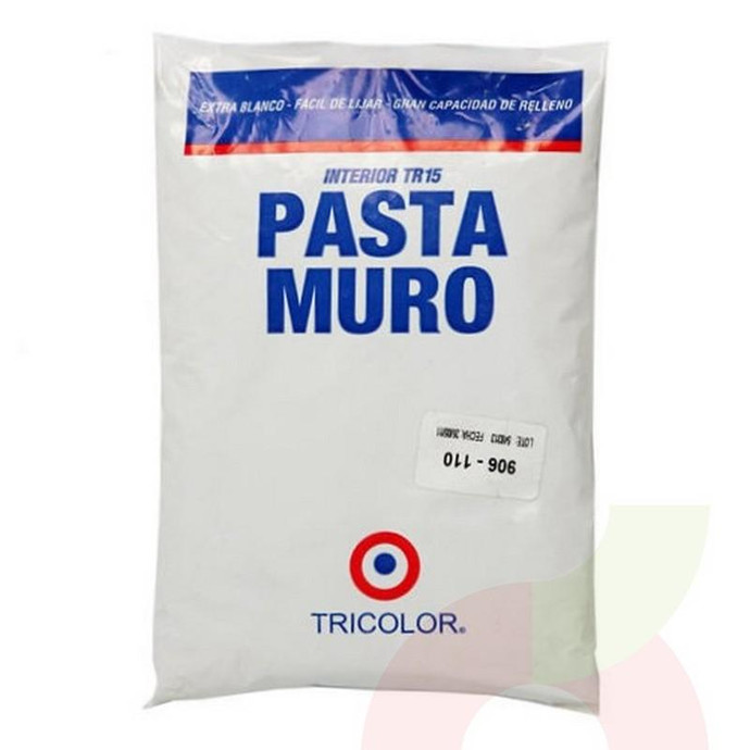 Pasta Muro Tricolor Interior 1kg - Pasta Muro Tric. Interior X Kg