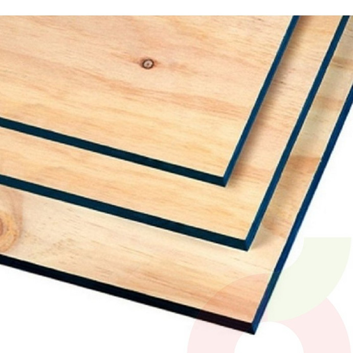 Terciado Estructurado Plancha 1.22 x 2.44 x 12mm  - Terciado Estruc. 1.22X2.44X12Mm Plancha