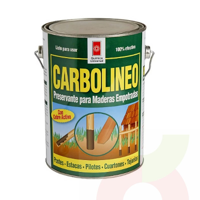 Carbolíneo Negro Galón Química Universal - Carbonileo QU.jpg