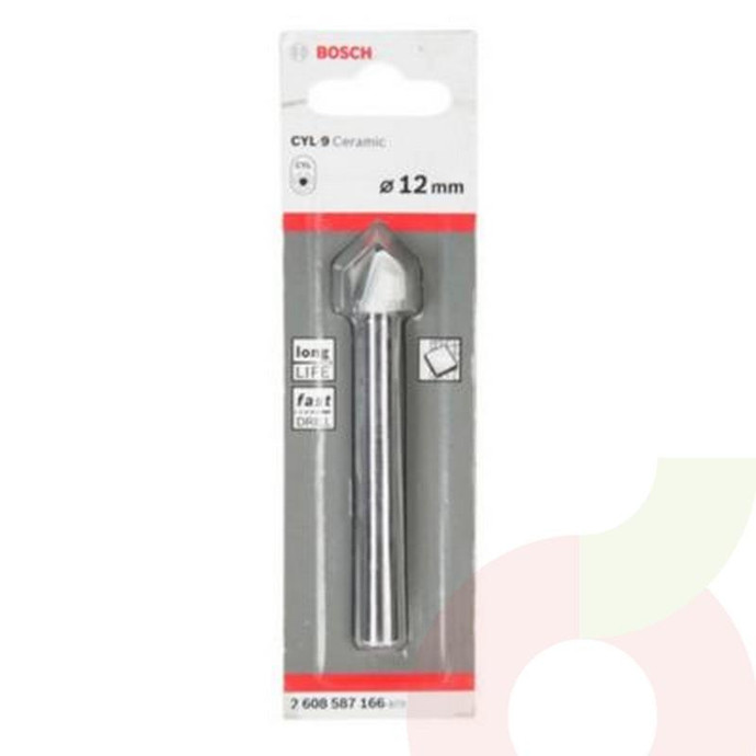 Broca Para Azulejos 12Mm  - Broca Para Azulejos 12Mm Bosch