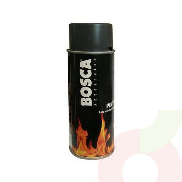 Pintura Alta Temperatura Charcoal Spray Bosca 485Ml - Pintura Alta Temperatura Charcoal Spray Bosca 485Ml