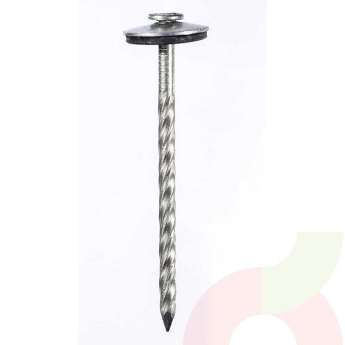Clavos Envasados Techo 2 Sello 5V 13/4 por 100 Unidades Hélice Inchalam - Clavo Env.Techo Inchalam 2 Sello 5V 13/4 X 100U Helic.