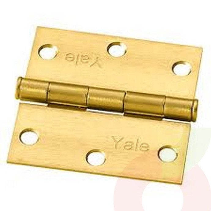 Bisagra 3x3 Bronce Satinado Yale  - Bisagra Yale 3 X 3 Bronce Satinado