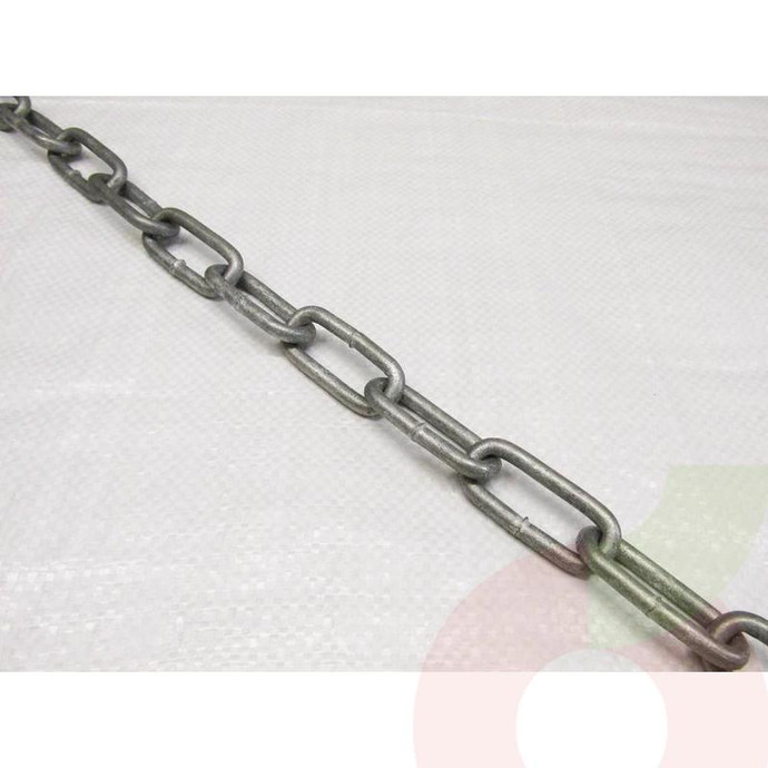Cadena Galvanizada Esl largo 4mm x 1 Mt - Cadena Galv.Esl.Largo 4 Mm X Metro