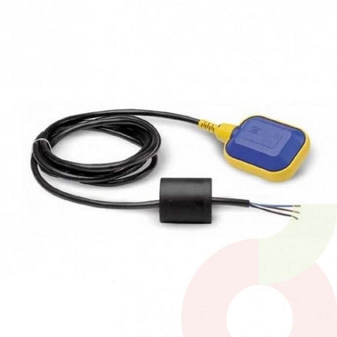 Interruptor De Nivel Cable PVP 5mt 220V  - Interruptor De Nivel 5Mts