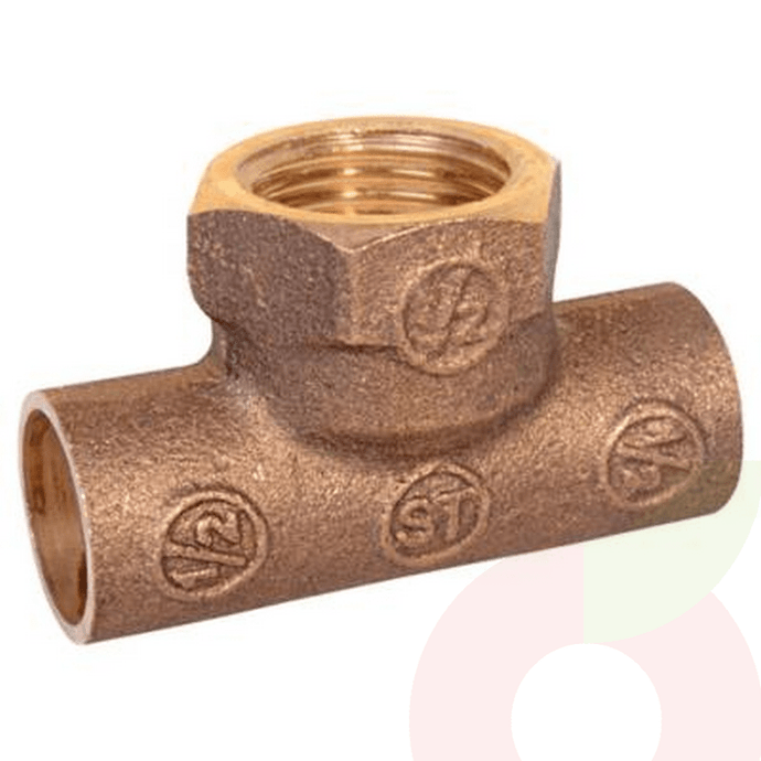 Tee Hi 1/2 Soldar Stretto 10Cx1512100  - Tee Hi 1/2 Soldar 10Cx1512100 Stretto