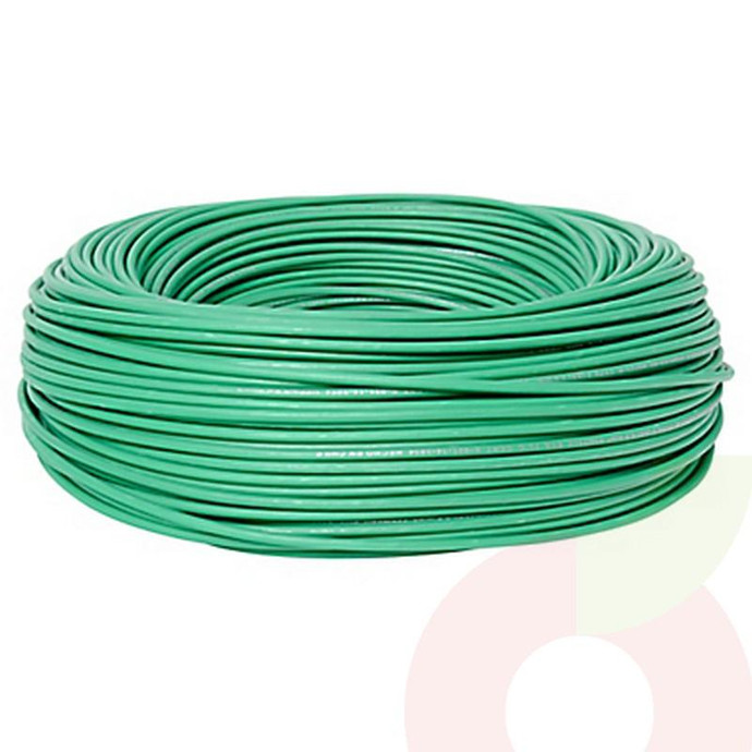 Cable Libre Halógeno 1.5 por 100 Metros - Cable Libre Halogeno 1.5 Verde X 100 Mt