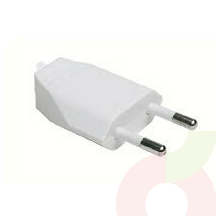 Enchufe Macho Convertible 2P+T 10A 250V  - Enchufe Macho Convertible 2P+T 10A 250V Blanco
