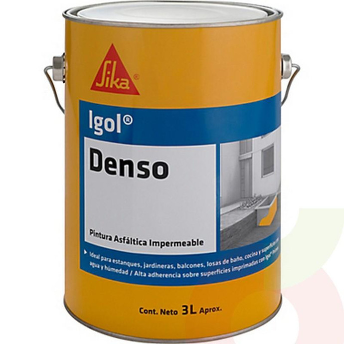 Igol Denso 3Lt Sika  - Igol Denso Por Galon 3 Litros