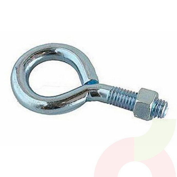 Perno Ojo Tuerca Zincada 1/2x4