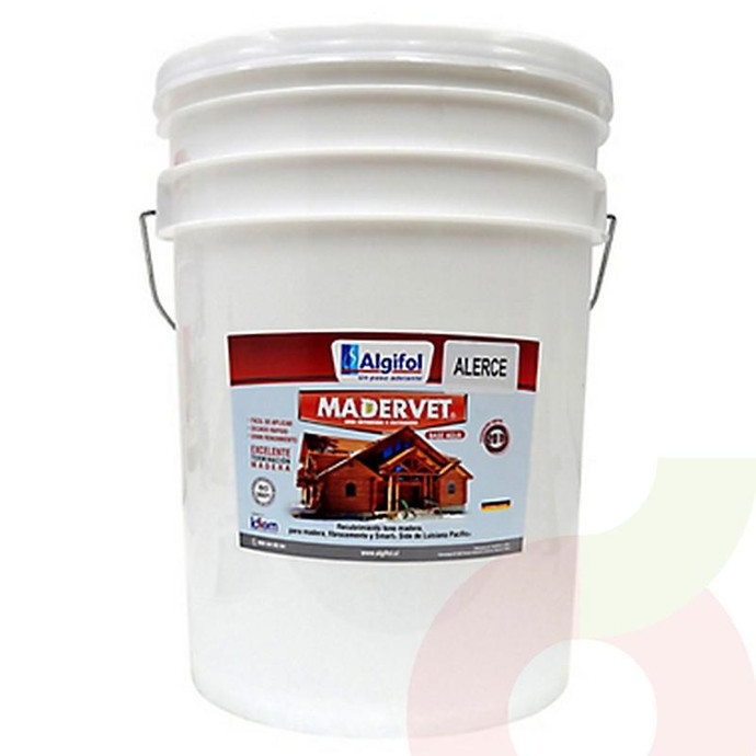 Barniz  Alerce 1Lt Algifol - Barniz Algifol Alerce Por Litro