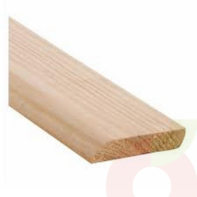 Guardapolvo Pino Rodón 13x43 x 3mt - Guardapolvo Pino 13X43 3Mt Rodon