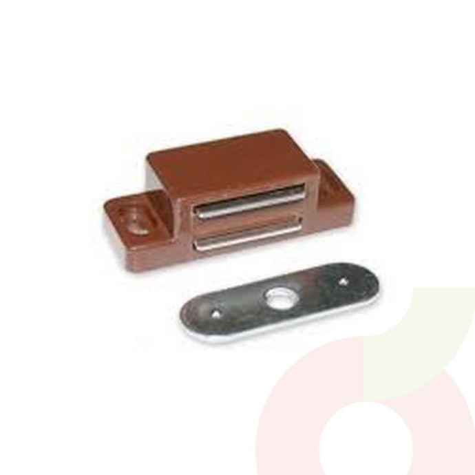 Reten Magnético Doble 75x20mm Café Grande Lioi - Reten Magnetico Doble 75X20Mm Cafe Grande Lioi