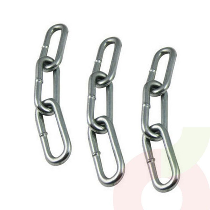 Cadena Galvanizada Esl. Largo 3mm x 1 Mt - Cadena Galv.Esl.Largo 3 Mm X Metro 3216
