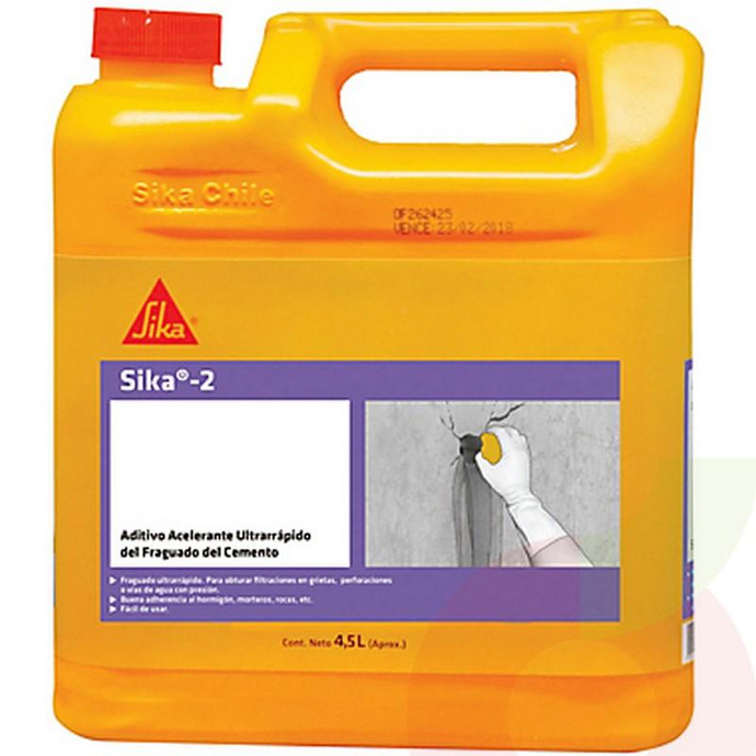 Sika3 Ultrarápido 4.5Lt  - Sika 3 Por Bidon 4.5 Litros Ultra Rapido