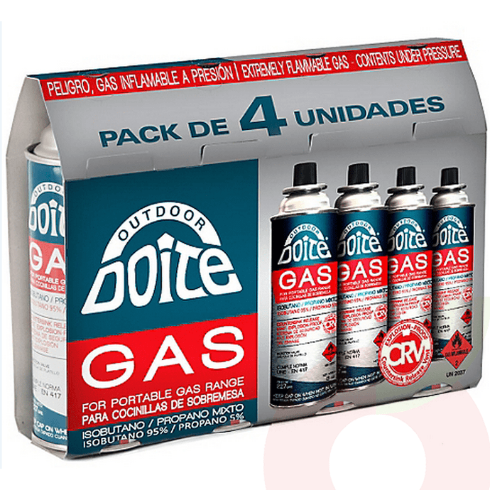 Pack Gas Doite 227Grs 4 Unidades - Pack Gas Doite 227Grs. (4 Uni.) (09095)