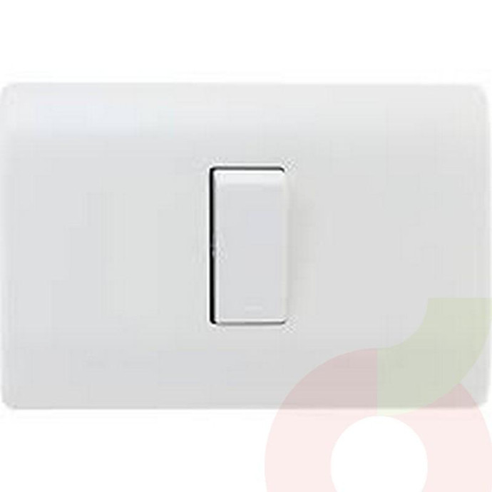 Interruptor Simple 16A  - Interruptor Genesis Simple 16A Blanco