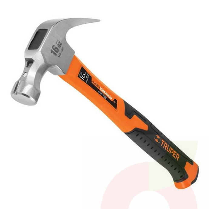 Martillo Mango Fibra Ma-16F Truper - Martillo Truper Mango Fibra Ma-16F