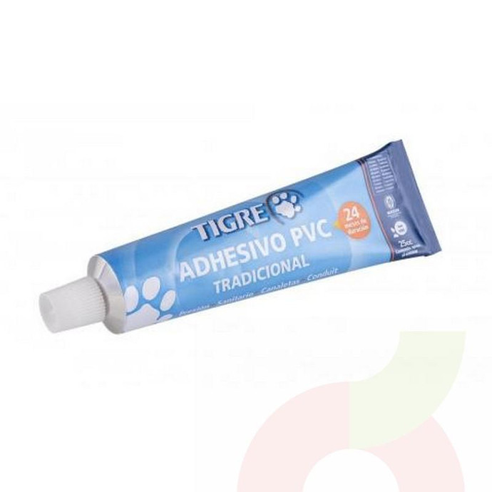 Adhesivo Tradicional PVC 25cc Tigre - Adhesivo Pvc Tigre 25Cc Tradicional