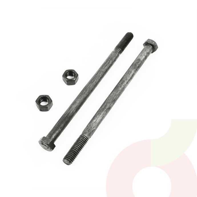 Perno Hexagonal 3/8x6 con Tarugo 2 Unidades  - Perno Hex.Nc 3/8X6 C/Tca B-2 Unidad