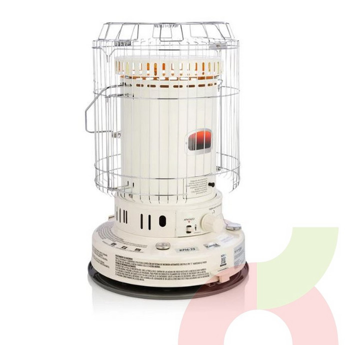 Estufa Parafina Mecha Kendal KPM-23 Blanca  - 7804645991128 Estufa parafina mecha KPM - 23 Blanca Kendal.JPG