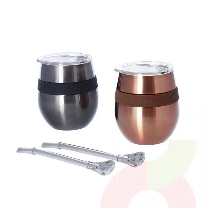 Set 2 Mates Mug Cucao Mint Black Doite - Set 2 Mates Doite Mug Cucao Mint+Black (09620)