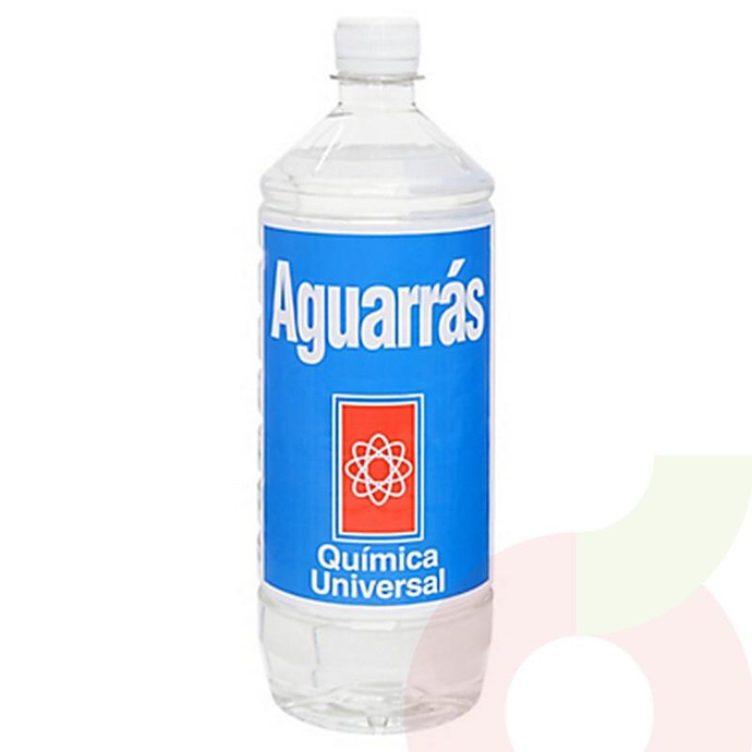 Aguarrás Mineral 1Lt Química Universal - Aguarras Mineral 1 Litro Quimica Universal