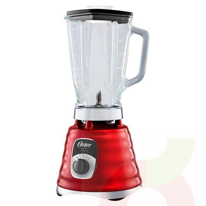 Licuadora Oster  - Licuadora Oster Cromada 4126 Roja 700 Watts