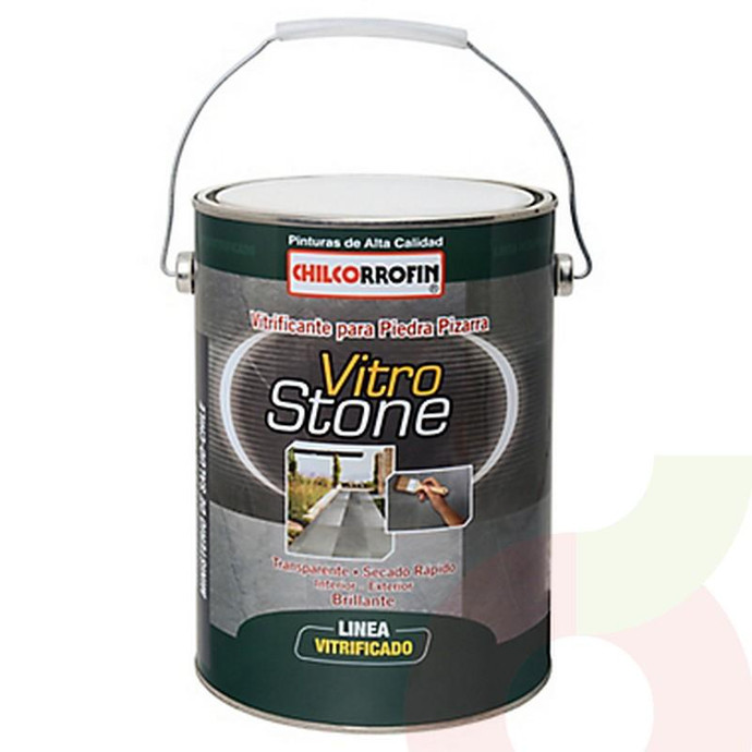 Vitro Stone Vitrificado para Piedra Natural Brillante 1Lt Chilcorrofin  - Vitro Stone Vitrificafo Para Piedra Natural Brillante Por Litro