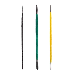 SERIE 3 ESTECAS ACERO INOXIDABLE ESCULPIR