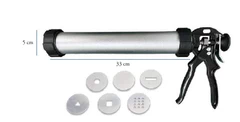 EXTRUSORA MANUAL HEX-65 XL CON 6 FORMAS - 46054