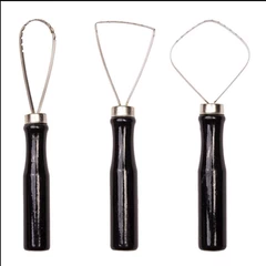 SET 3 VACIADORES GRANDES CON DIENTES