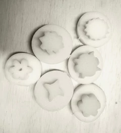 SET DE 6 SELLOS DE GOMA ESPUMA PARA ESTAMPAR