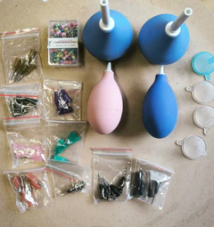 SET 4 PERAS APLICACION ESMALTE