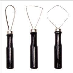 SET 3 VACIADORES GRANDES CON DIENTES