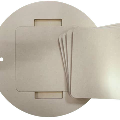 KIT PLATO TORNO + 5 CUADRADOS 31,7 CM