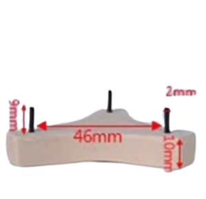 PINCHO PARA ESMALTAR 46 MM ENTRE CLAVOS T4