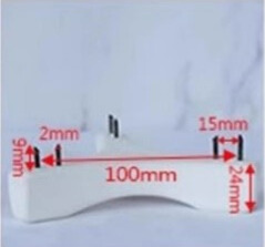 PINCHO PARA ESMALTAR 100MM ENTRE CLAVOS DE 9 MM T6-2