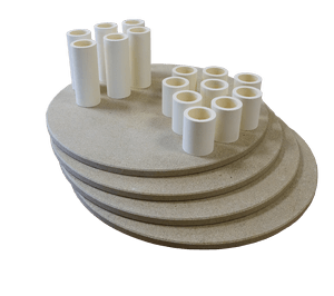 SOPORTE REDONDO ORIGINAL NABERTHERM PARA PLACA REFRACTARIA 
