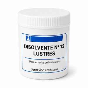 DISOLVENTE Nº 12 LUSTRES TERCER FUEGO 50 ml