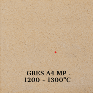 PASTA CERAMICA DE ALTA TEMPERATURA GRES A4 MP 12,5 K