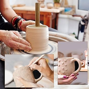 MOLDE MADERA PARA TAZAS, SET DE 3
