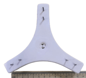 PINCHO PARA ESMALTAR 100MM ENTRE CLAVOS DE 9 MM T6-2