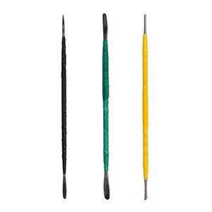 SERIE 3 ESTECAS ACERO INOXIDABLE ESCULPIR