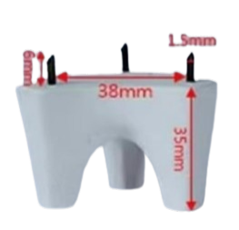 PINCHO PARA ESMALTAR 38MM ENTRE CLAVOS Y 35 MM DE ALTURA Y1