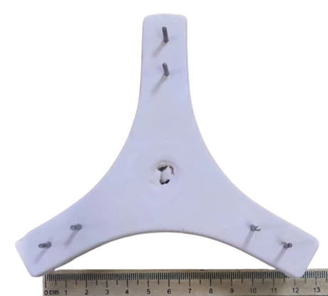 PINCHO PARA ESMALTAR 100MM ENTRE CLAVOS DE 9 MM T6-2