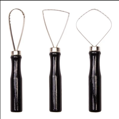 SET 3 VACIADORES GRANDES CON DIENTES