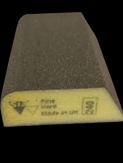 ESPONJA ABRASIVA GRANO BISELADA 240 1 UN