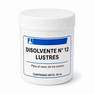 DISOLVENTE Nº 12 LUSTRES TERCER FUEGO 50 ml