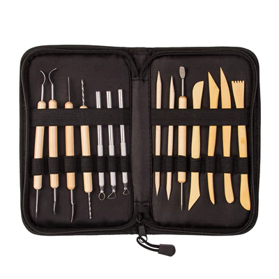 ESTUCHE DE HERRAMIENTAS CERAMICA 14 PIEZA